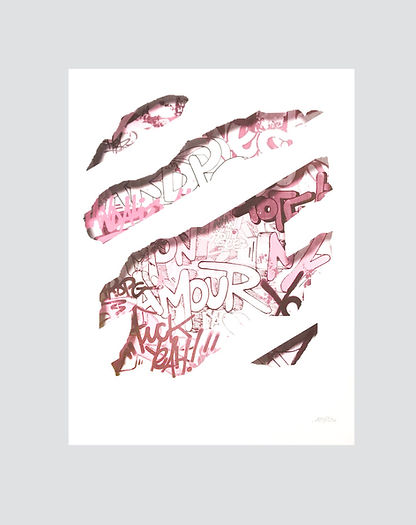 ARDPG | Sérigraphie Now you see rose