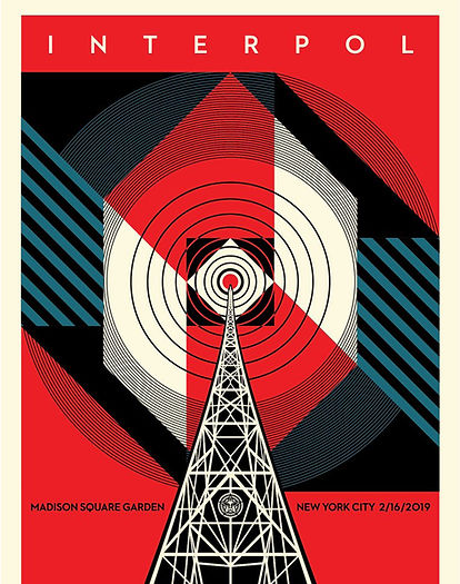 OBEY | Interpol NYC Calling