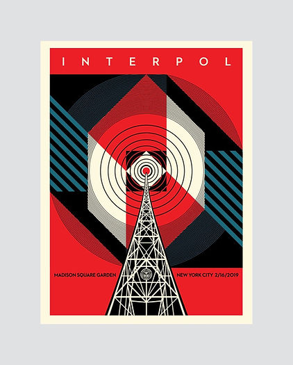 OBEY | Interpol NYC Calling
