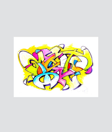 Mist | sketch - hand finished