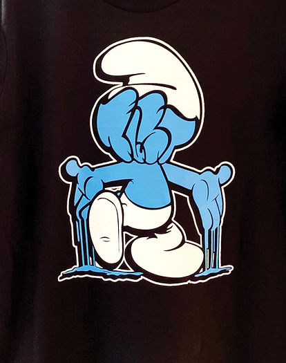 Bust Art | Smurf T-shirt