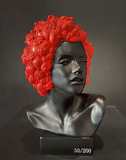 CEET | M. CHICANOS | "Black&Red" Bust Limited Edition